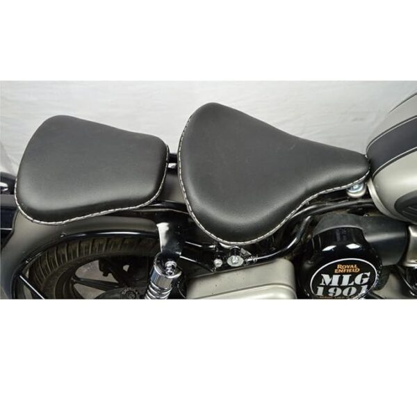 Kabir Singh/Arjun Reddy Classic 350 / Classic 500 Old Models Style Spring Seats (Black) - Image 5